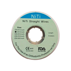 NiTi 0.014" (0.36мм) Проволока лигатурная, 5м